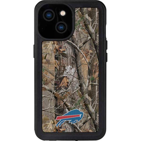 NFL Buffalo Bills Realtree AP Camo iPhone 15 Waterproof Case